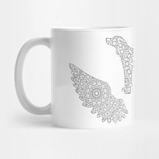 Mandala American english coonhound Mug